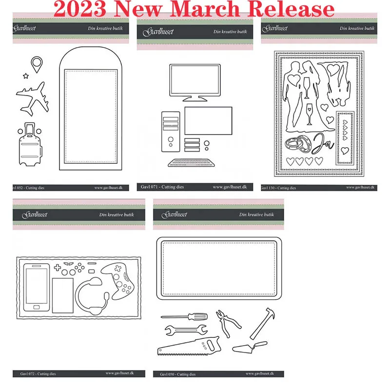 Computer Tool Game Machine 2023 New March Release Metal Cutting Dies Scrapbook Embossed Paper Card Album Craft Template
Computer Tool Game Machine 2023 New March Release Metal Cutting Dies Scrapbook Embossed Paper Card Album Craft Template