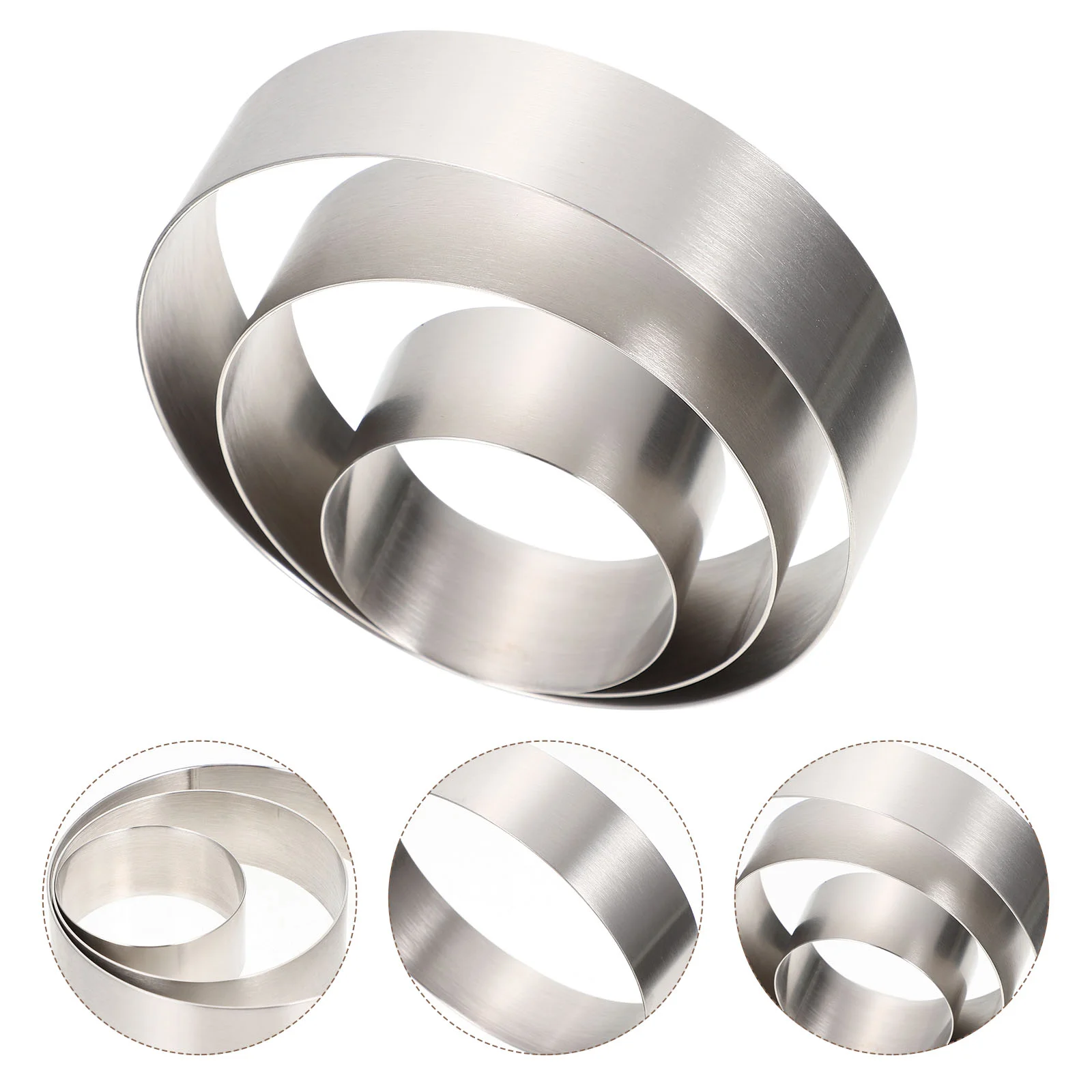Cake Ring Moldmolds Baking Cookie Mousse Rings Round Dessert Supplies Decorating Metal Stainless Steel Pastrytart Donut Pie
Cake Ring Moldmolds Baking Cookie Mousse Rings Round Dessert Supplies Decorating Metal Stainless Steel Pastrytart Donut Pie