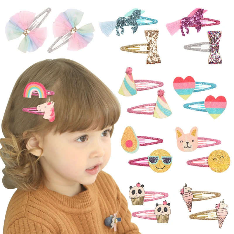 2pcs Kawaii Hairpins Girls Cute Unicorn Bow Rainbow Dripping Barrettes Kids Headwear Hair Accessories Girls Birthday Gifts
2pcs Kawaii Hairpins Girls Cute Unicorn Bow Rainbow Dripping Barrettes Kids Headwear Hair Accessories Girls Birthday Gifts