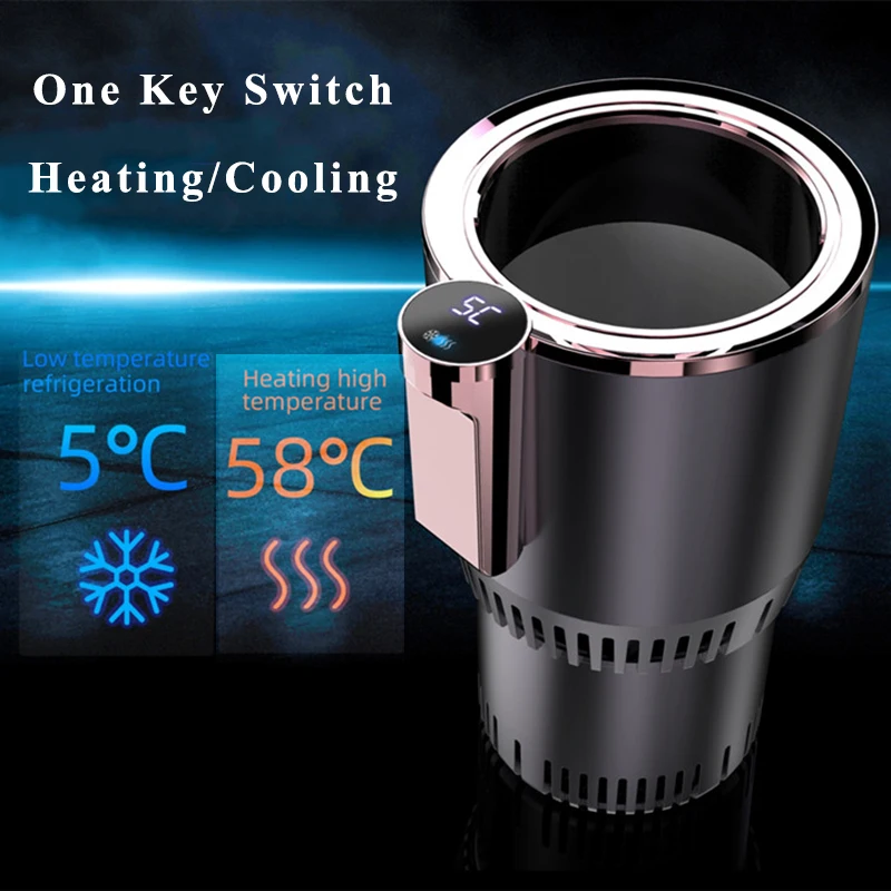 2-in-1 Warmer Cooler Smart Car Cup Mug Car Heating Cooling Cup Car Office Cup Holder Tumbler Cooling Beverage Drinks Cans 
2-in-1 Warmer Cooler Smart Car Cup Mug Car Heating Cooling Cup Car Office Cup Holder Tumbler Cooling Beverage Drinks Cans