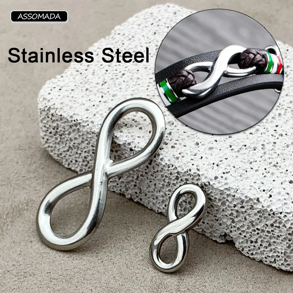 Stainless Steel Infinity Symbol Connectors Pendant For Bracelet Necklace Handmade Craft Infinite Charms Beads DIY Jewelry Making
Stainless Steel Infinity Symbol Connectors Pendant For Bracelet Necklace Handmade Craft Infinite Charms Beads DIY Jewelry Making