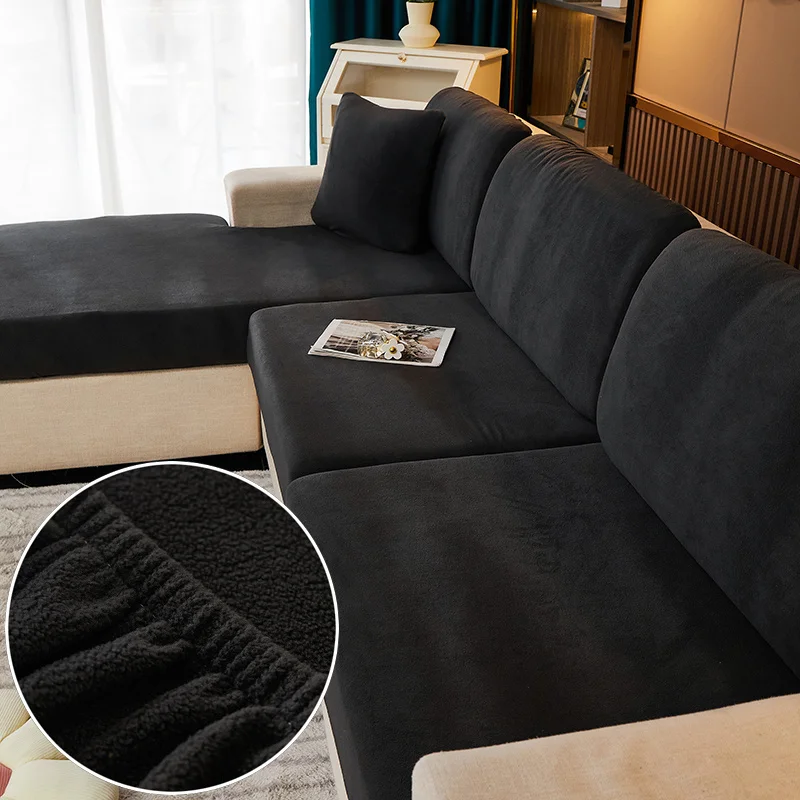 Artificial Wool Solid Color Sofa Seat Covers Elastic Sofa Cover Seat Protector Decor Dust Proof Slipcover Seat Cushion Cover
Artificial Wool Solid Color Sofa Seat Covers Elastic Sofa Cover Seat Protector Decor Dust Proof Slipcover Seat Cushion Cover