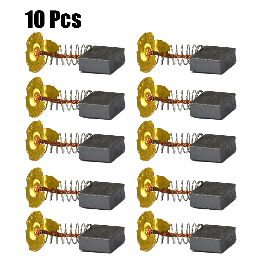 10pcs Carbon Brush Kit 7*18*16mm Replacement For Makita CB-204 Demolition Hammer Angle Grinder High Quality Carbon Brushes
10pcs Carbon Brush Kit 7*18*16mm Replacement For Makita CB-204 Demolition Hammer Angle Grinder High Quality Carbon Brushes