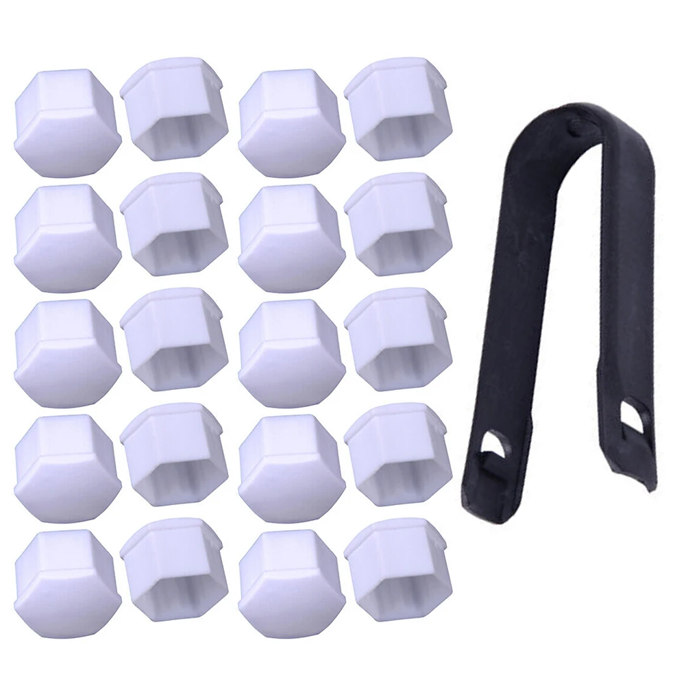 20Pcs 17mm White Hexagon Wheel Center Lug Nut Bolt Cover Cap Protector Decoration Trim With Removal Tool Kit Set New Hot
20Pcs 17mm White Hexagon Wheel Center Lug Nut Bolt Cover Cap Protector Decoration Trim With Removal Tool Kit Set New Hot