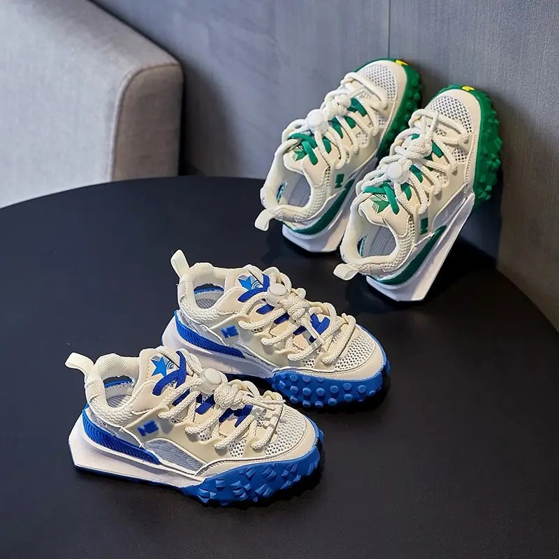 Boys' shoes 2023 Spring and Autumn new style single shoes breathable single mesh shoes baby dad shoes girls' mesh sneakers trend
Boys' shoes 2023 Spring and Autumn new style single shoes breathable single mesh shoes baby dad shoes girls' mesh sneakers trend