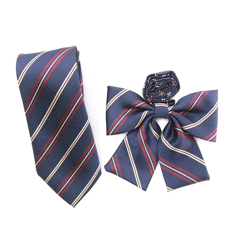 1 piece / pack 45cm tie uniform bow student bow Stripe Tie elegant and comfortable men's and women's tie party accessories
1 piece / pack 45cm tie uniform bow student bow Stripe Tie elegant and comfortable men's and women's tie party accessories