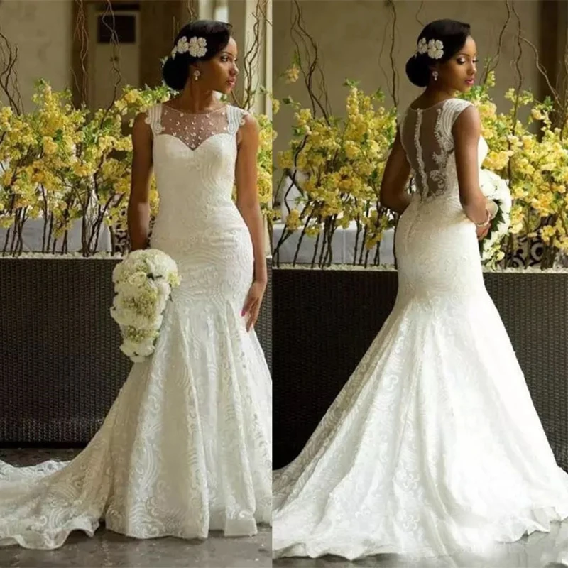 Fansmile Vestido De Noiva Vintage Lace Mermaid Wedding Dresses 2023 Plus Size Bridal Tulle Mariage FSM-298M
Fansmile Vestido De Noiva Vintage Lace Mermaid Wedding Dresses 2023 Plus Size Bridal Tulle Mariage FSM-298M