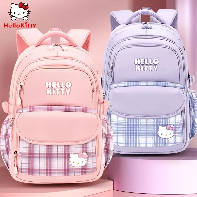 Sanrio Hello Kitty Cinnamoroll Kuromi Kawaii Cartoon Book Bag New Girls Large Capacity Shoulder Bag Students Cute Backpacks
Sanrio Hello Kitty Cinnamoroll Kuromi Kawaii Cartoon Book Bag New Girls Large Capacity Shoulder Bag Students Cute Backpacks