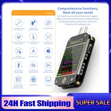 FNIRSI-C1 Type-C PD Trigger USB-C Voltmeter Ammeter Fast Charging Protocol Test Type-C Meter Power Bank tester With PC Software