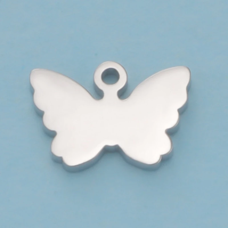 WZNB 5Pcs 9x12mm Butterfly Charms for Engraving Jewelry Making Moth Stainless Steel Pendant Diy Earring Necklace Accessories
WZNB 5Pcs 9x12mm Butterfly Charms for Engraving Jewelry Making Moth Stainless Steel Pendant Diy Earring Necklace Accessories