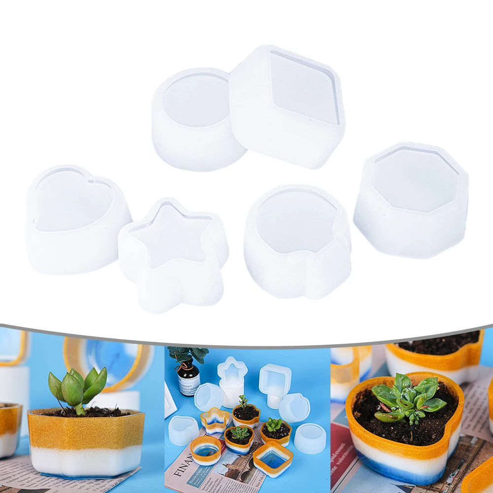 Plant Pot Mold 3D Flower Pot Silicone Mold Ceramic Cement Clay Mold for Succulent Plant Candle Soap Making Mold DIY Baking Tools
Plant Pot Mold 3D Flower Pot Silicone Mold Ceramic Cement Clay Mold for Succulent Plant Candle Soap Making Mold DIY Baking Tools