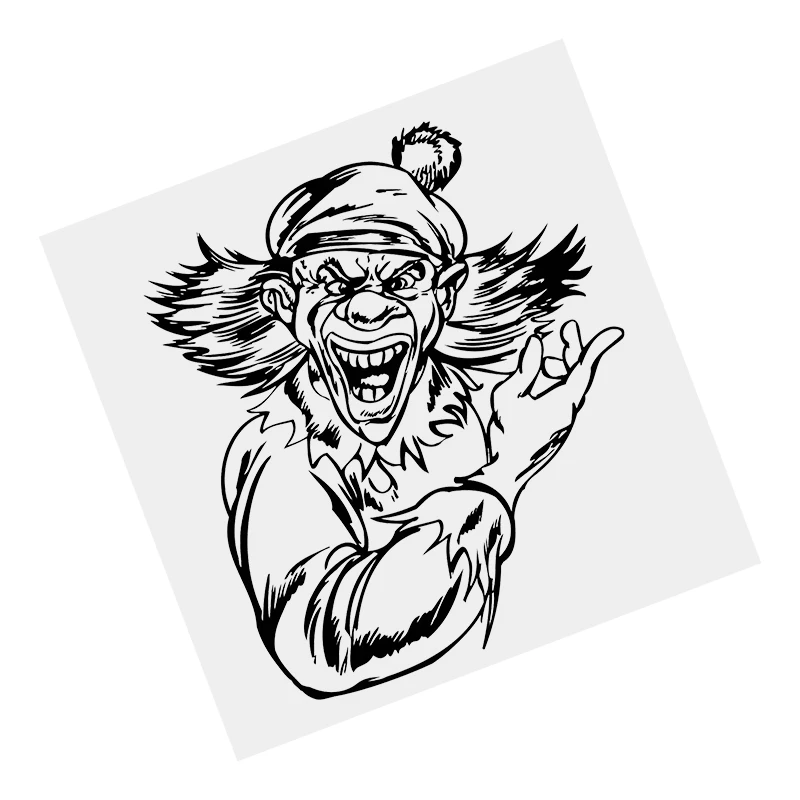 11782# Clown Jester V82 Self-adhesive Car Sticker Black Vinyl Decal Waterproof for Motorcycle Bumper Transparent Background
11782# Clown Jester V82 Self-adhesive Car Sticker Black Vinyl Decal Waterproof for Motorcycle Bumper Transparent Background