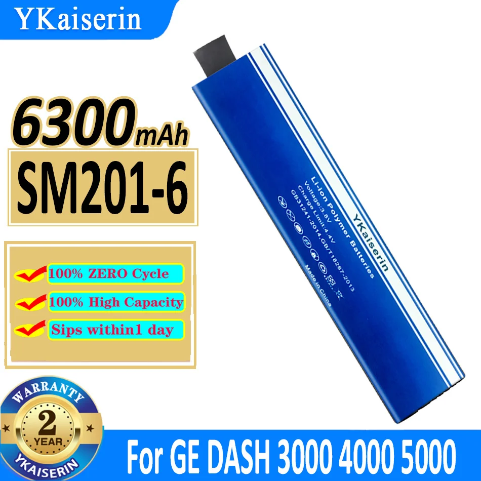 Аккумуляторная батарея ykaisсеребрин, 6300 мАч, для GE DASH 3000 4000 5000 B20 B30 B40 B20I B30I B40I SM 201-6
Аккумуляторная батарея ykaisсеребрин, 6300 мАч, для GE DASH 3000 4000 5000 B20 B30 B40 B20I B30I B40I SM 201-6