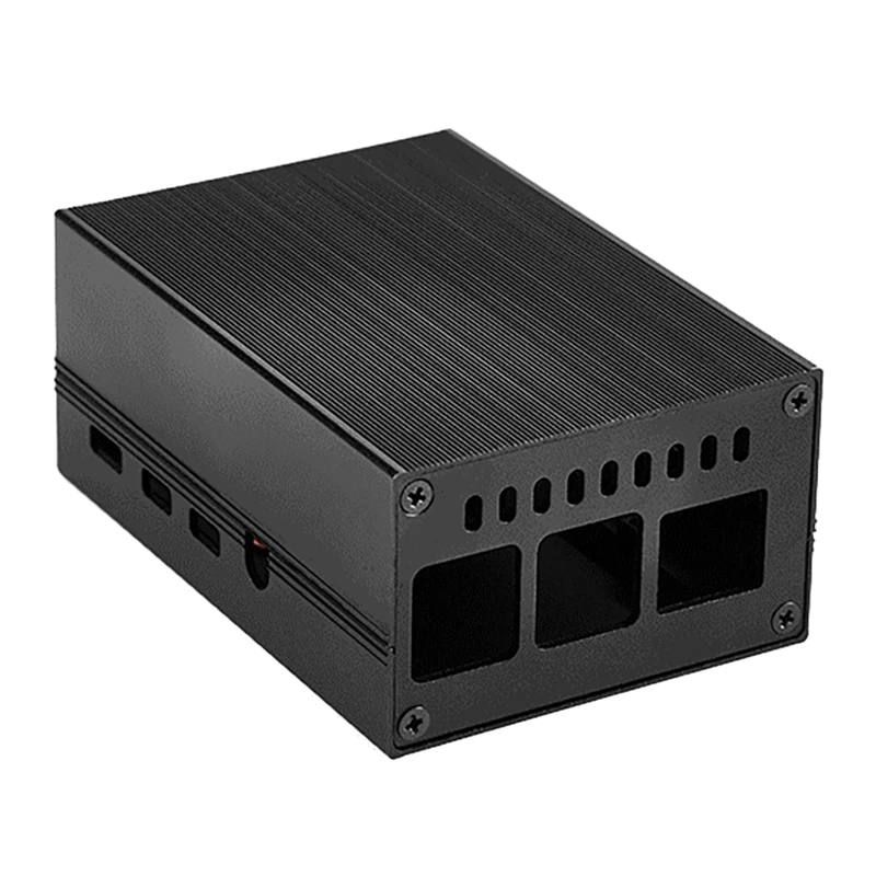 For Raspberry Pi 4B Shell Case Motherboard Aluminum Alloy Box Built In Cooling Fan Enclosure Heat Dissipation For Pi 4B
For Raspberry Pi 4B Shell Case Motherboard Aluminum Alloy Box Built In Cooling Fan Enclosure Heat Dissipation For Pi 4B