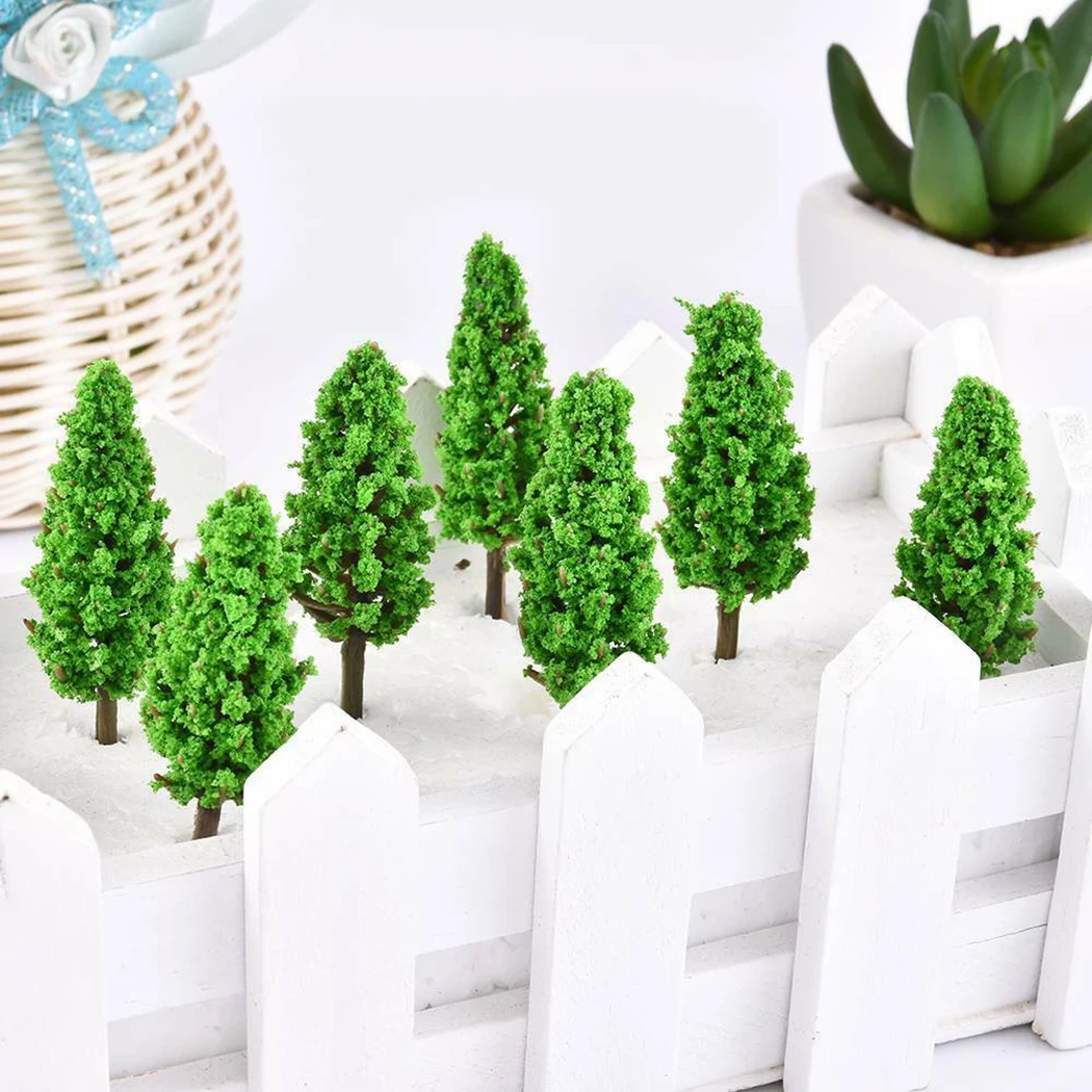 50X Trees Model Train Railroad -Wargame Diorama Scenery -Landscape HO -OO Scale Plastic Model Train Artificial Miniature Tree
50X Trees Model Train Railroad -Wargame Diorama Scenery -Landscape HO -OO Scale Plastic Model Train Artificial Miniature Tree