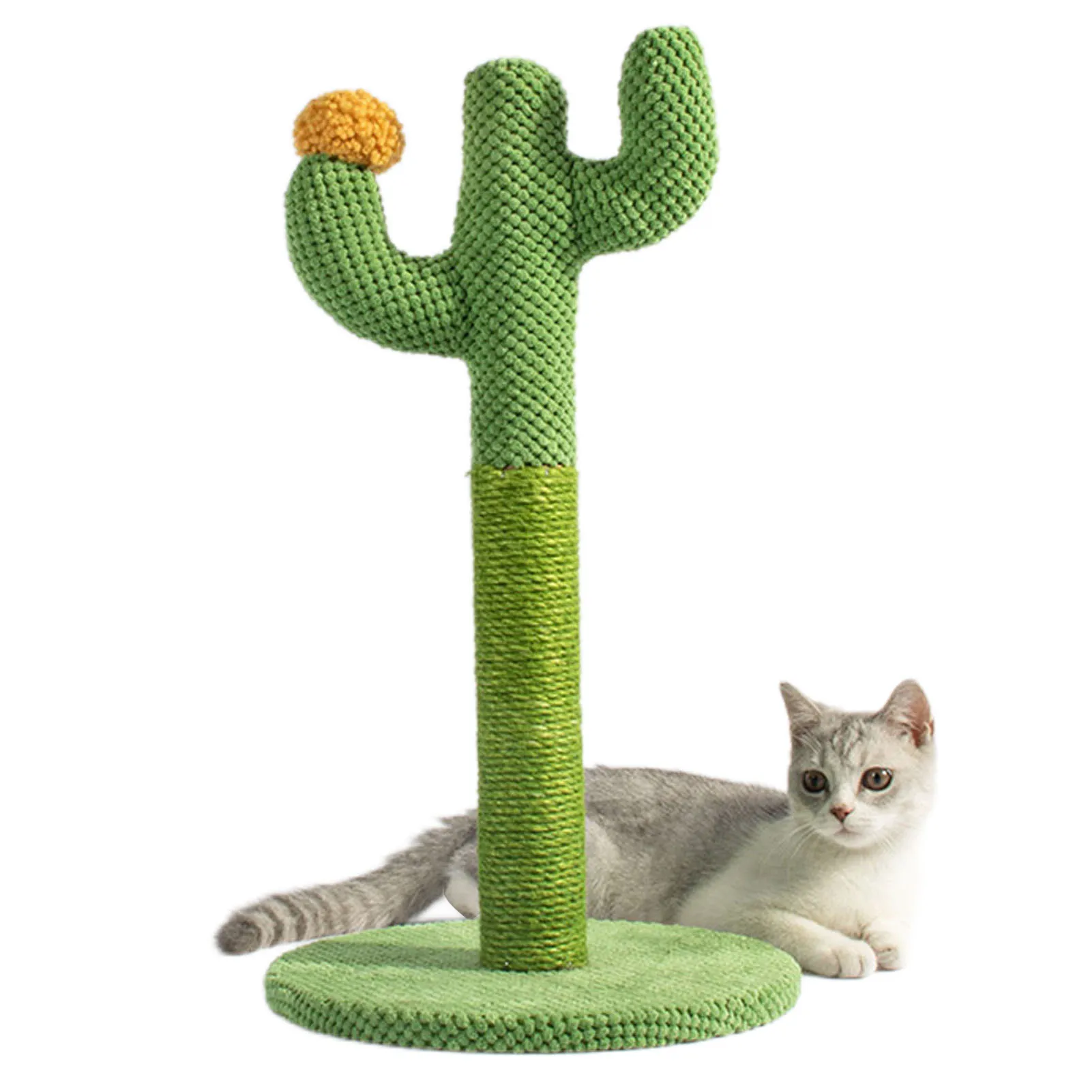 Cat Tree For Indoor Cats Sisal Rope Cat Scratch Post Cactus Shape Cat Tree Multifunctional Interactive Cat Toys With Hair Ball
Cat Tree For Indoor Cats Sisal Rope Cat Scratch Post Cactus Shape Cat Tree Multifunctional Interactive Cat Toys With Hair Ball