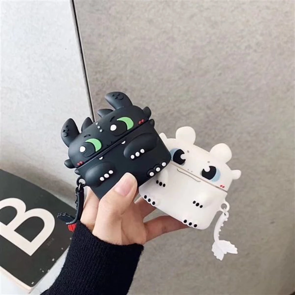 HoT Anime Black White Dinosaur drop Silicone Soft Bluetooth Wireless Earphone Case For Apple AirPods pro 3 for AirPods 1 2 cover
HoT Anime Black White Dinosaur drop Silicone Soft Bluetooth Wireless Earphone Case For Apple AirPods pro 3 for AirPods 1 2 cover