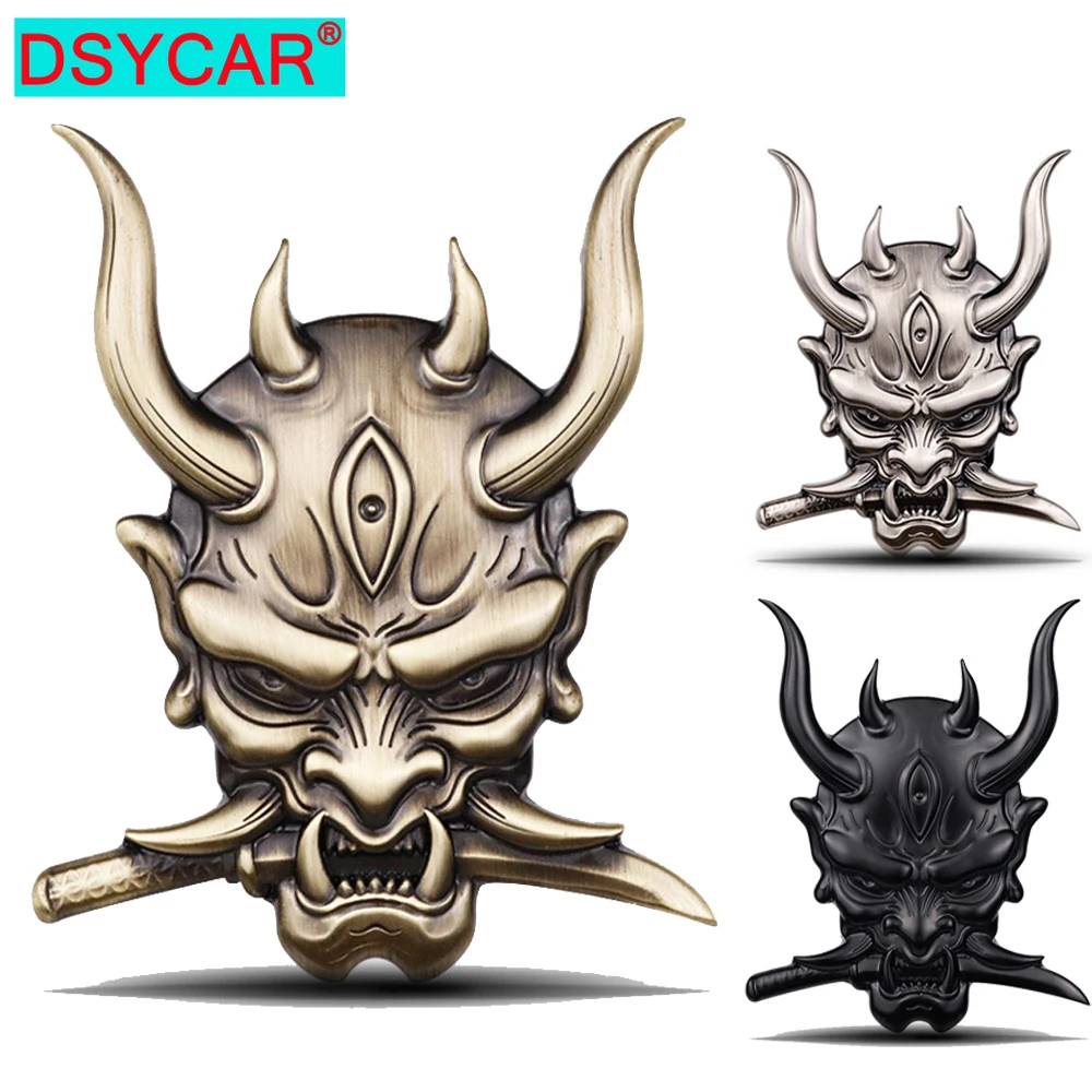 DSYCAR 1Pcs Metal Warrior Car Side/Rear/Front Decorations Badge Emblem 3D Self-Adhesive Nameplate Sticker for Car
DSYCAR 1Pcs Metal Warrior Car Side/Rear/Front Decorations Badge Emblem 3D Self-Adhesive Nameplate Sticker for Car