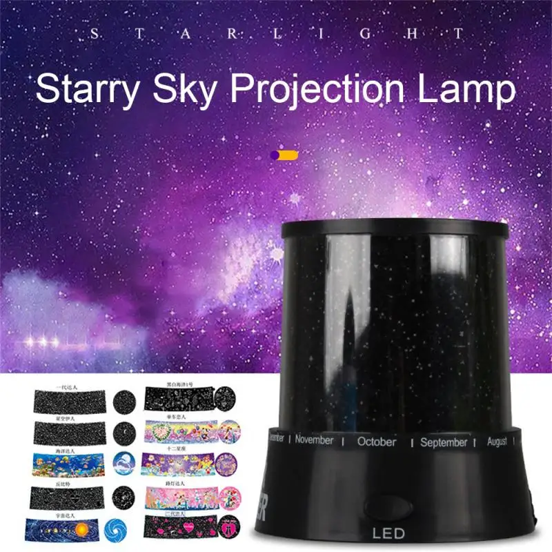 

Романтический и красивый проектор звездного неба, проектор для океанской проекции, атмосфера, проекционная лампа, декоративная лампа