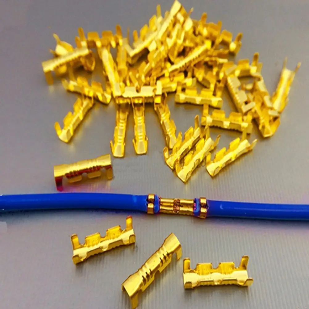 100pcs Connector Terminals U-shaped Docking Connector Line Pressing Button Quick Electrical Crimp Terminal Wire Connectors
100pcs Connector Terminals U-shaped Docking Connector Line Pressing Button Quick Electrical Crimp Terminal Wire Connectors