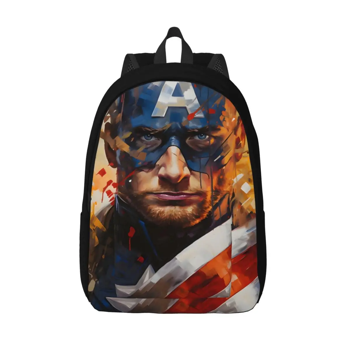 Обратно в школу подарок живопись Ретро моющаяся сумка для детского сада Marvel Captain