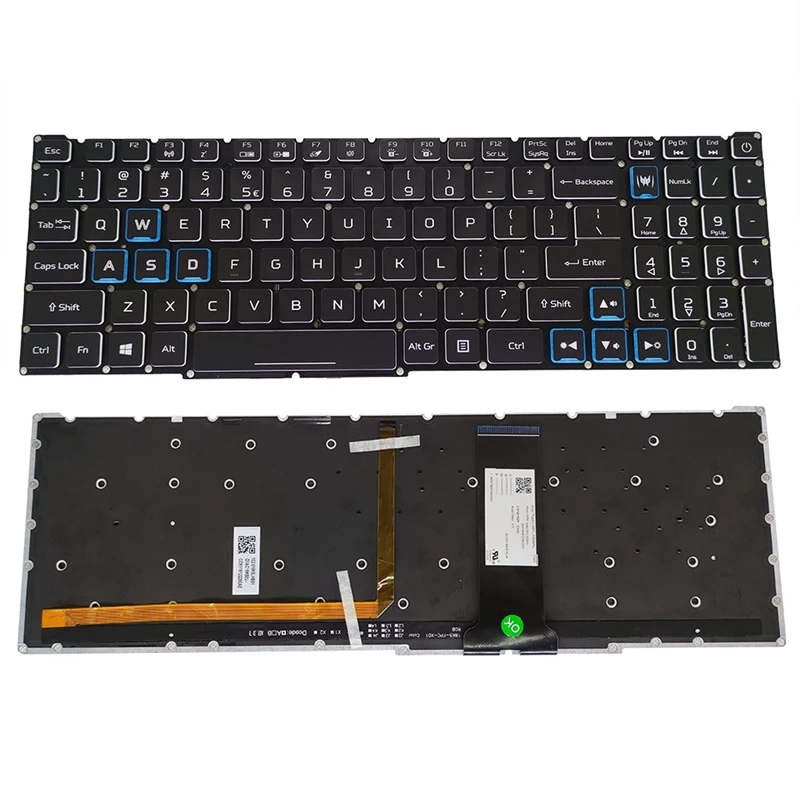 New US Laptop Keyboard For Acer Predator Helios 300 PH315-52 PH315-52-73DU PH315-52-75R0 PH317-53 PH315-52-748U RGB Backlit
New US Laptop Keyboard For Acer Predator Helios 300 PH315-52 PH315-52-73DU PH315-52-75R0 PH317-53 PH315-52-748U RGB Backlit