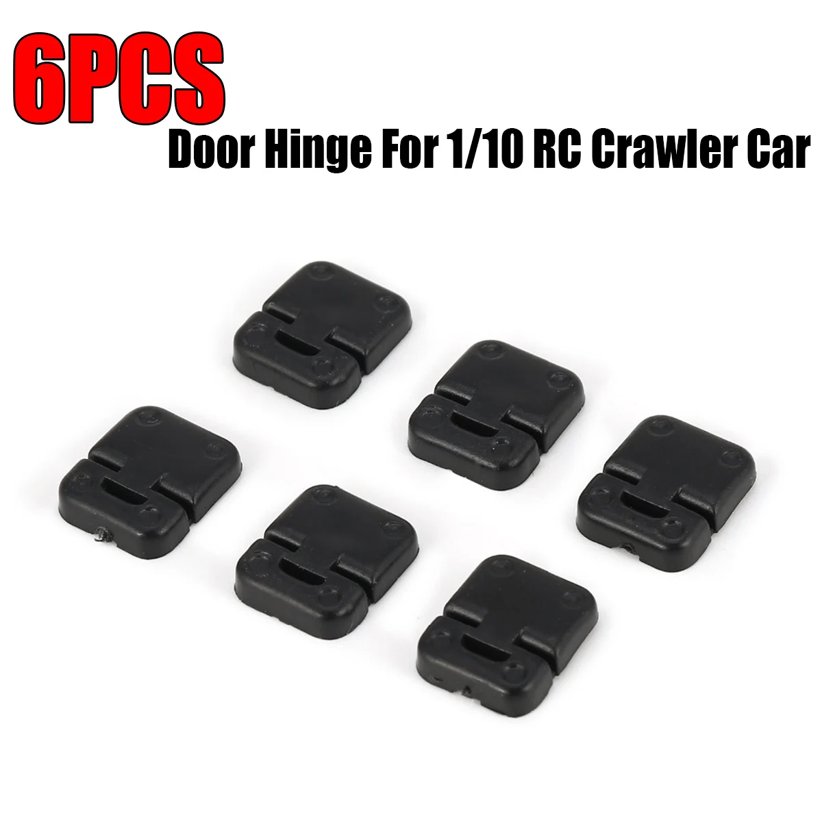6pcs RC Decoration Car Simulated Door Hinge for Traxxas TRX-4 1/10 RC Crawler Climbing Car Spare Parts Accessories
6pcs RC Decoration Car Simulated Door Hinge for Traxxas TRX-4 1/10 RC Crawler Climbing Car Spare Parts Accessories