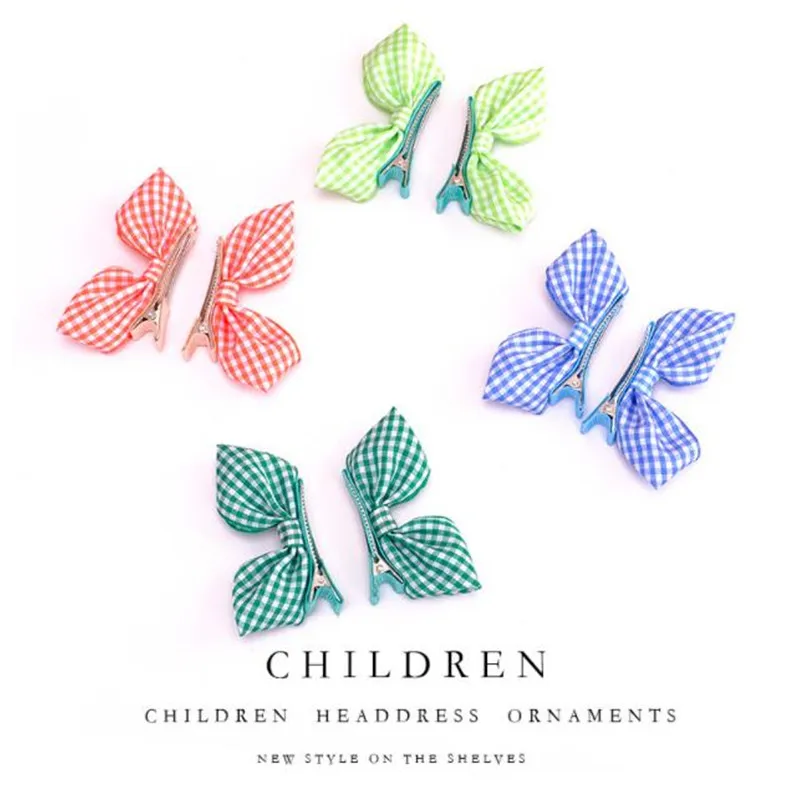 2pcs/Set Plaid Ear Hair Clips For Girls Sweet Bows Cloth Kids Toddlers Hairpins Girls Barrettes Handmade Headdress
2pcs/Set Plaid Ear Hair Clips For Girls Sweet Bows Cloth Kids Toddlers Hairpins Girls Barrettes Handmade Headdress