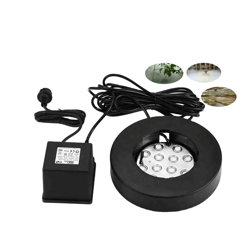 12 heads industrial fogger humidifier with voltage transformer Ultrasonic Atomizer Mist Maker
12 heads industrial fogger humidifier with voltage transformer Ultrasonic Atomizer Mist Maker