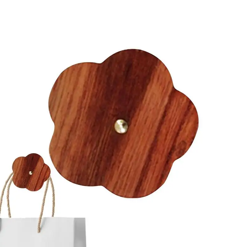 Plum Blossom Wooden Hook Multi-Purpose Key Holder Coat Storage Rack Wall Self Adhesive Hook Children Room Decoration Gadgets
Plum Blossom Wooden Hook Multi-Purpose Key Holder Coat Storage Rack Wall Self Adhesive Hook Children Room Decoration Gadgets