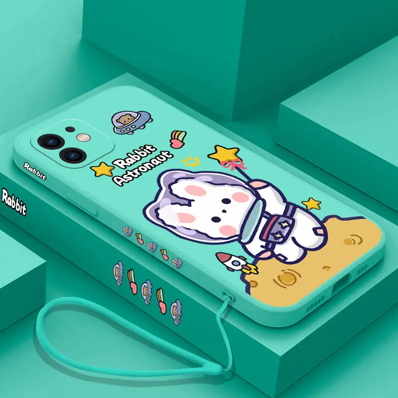 Space Bunny Bear Phone Case For iPhone 14 13 12 11 Plus Pro Max Mini X XR XS SE2020 8 7 6 6S Plus Cover with Strap
Space Bunny Bear Phone Case For iPhone 14 13 12 11 Plus Pro Max Mini X XR XS SE2020 8 7 6 6S Plus Cover with Strap
