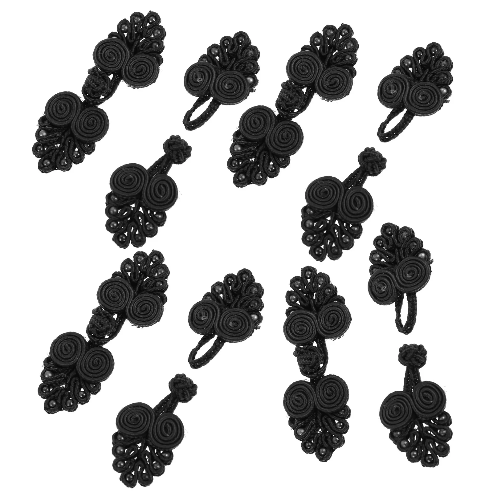 Buttons Chinese Button Sewing Knot Cheongsam Closure Frog Hookeyefastenings Fastener Knots Coffee Coat Blackflat White Pearl
Buttons Chinese Button Sewing Knot Cheongsam Closure Frog Hookeyefastenings Fastener Knots Coffee Coat Blackflat White Pearl