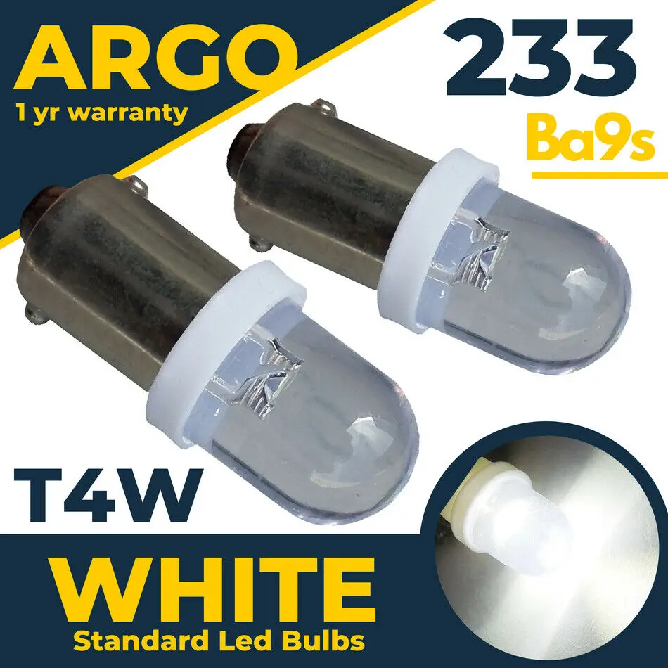 233 Side Light T4w Ba9s T11 Mcc Rw233 Super Led Xenon Power White Hid Bulbs 12v
233 Side Light T4w Ba9s T11 Mcc Rw233 Super Led Xenon Power White Hid Bulbs 12v