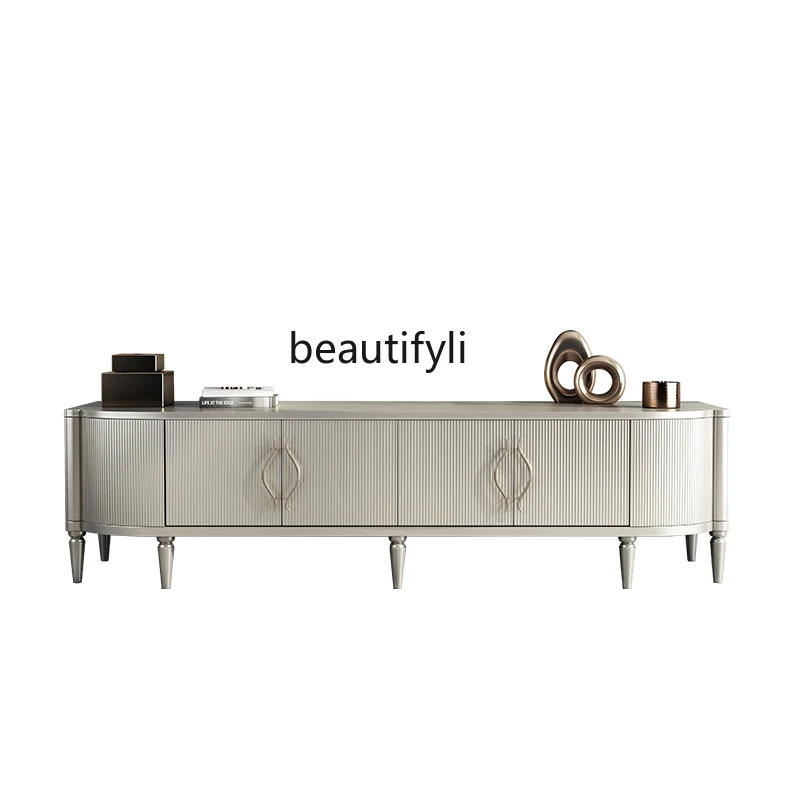 yj Post-Modern Light Luxury Solid Wood TV Cabinet Coffee Table Combination Living Room Film and Television Cabinet
yj Post-Modern Light Luxury Solid Wood TV Cabinet Coffee Table Combination Living Room Film and Television Cabinet
