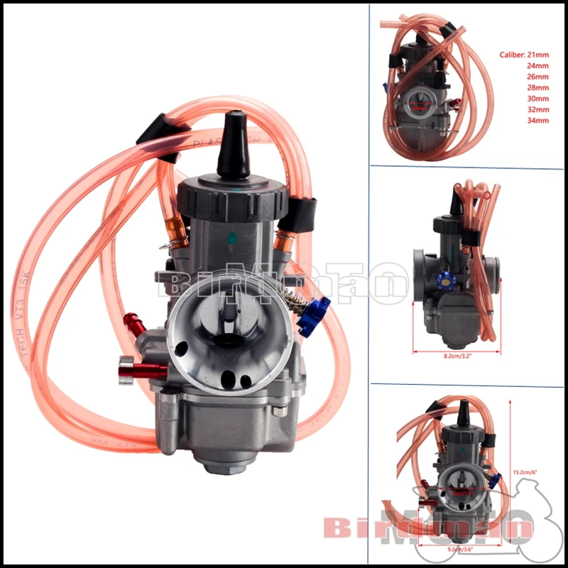 Universal Motorcycle Engine Carburetor For 50cc-250cc Dirt Bike ATV Quad Scooter Pit Bike PWK 21 24 26 28 30 32 34mm Carburador 
Universal Motorcycle Engine Carburetor For 50cc-250cc Dirt Bike ATV Quad Scooter Pit Bike PWK 21 24 26 28 30 32 34mm Carburador
