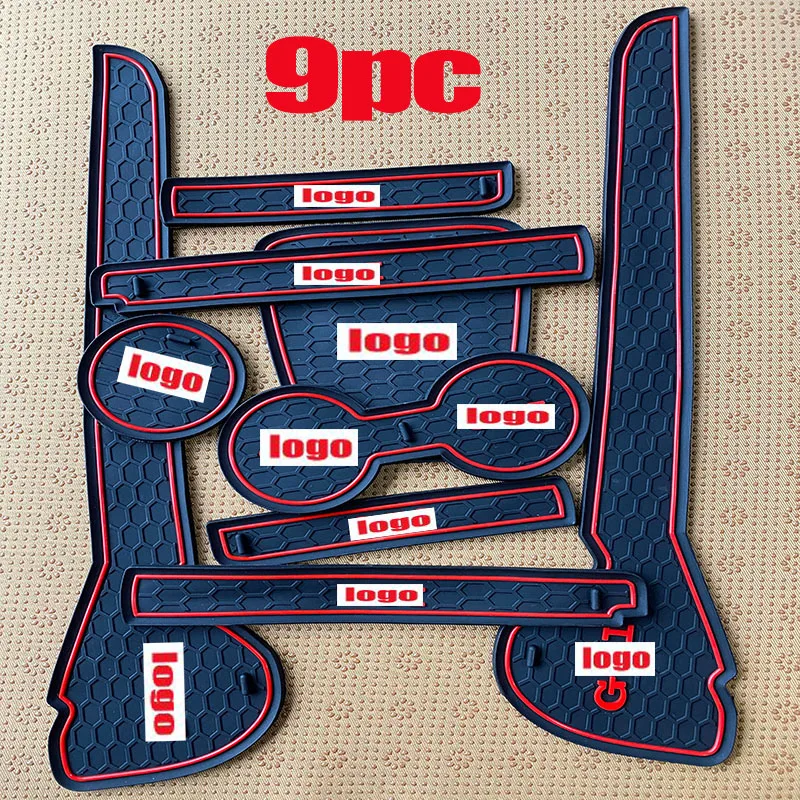 For Polo GTI 2011-2017 for Golf 7/7.5 Dust Mats Water Coaster Non-slip Mats Door Slot Gasket Storage Slot Mat Car Accessories
For Polo GTI 2011-2017 for Golf 7/7.5 Dust Mats Water Coaster Non-slip Mats Door Slot Gasket Storage Slot Mat Car Accessories