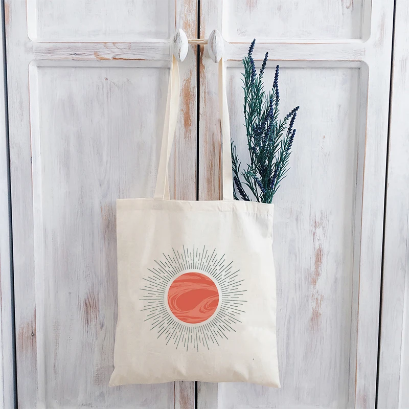 Sunshine Canvas Bag Cartoon Vintage Vacation Travel Shopping Bags Eco Friendly Products Women Bag Reusable Large Tote Bag
Sunshine Canvas Bag Cartoon Vintage Vacation Travel Shopping Bags Eco Friendly Products Women Bag Reusable Large Tote Bag