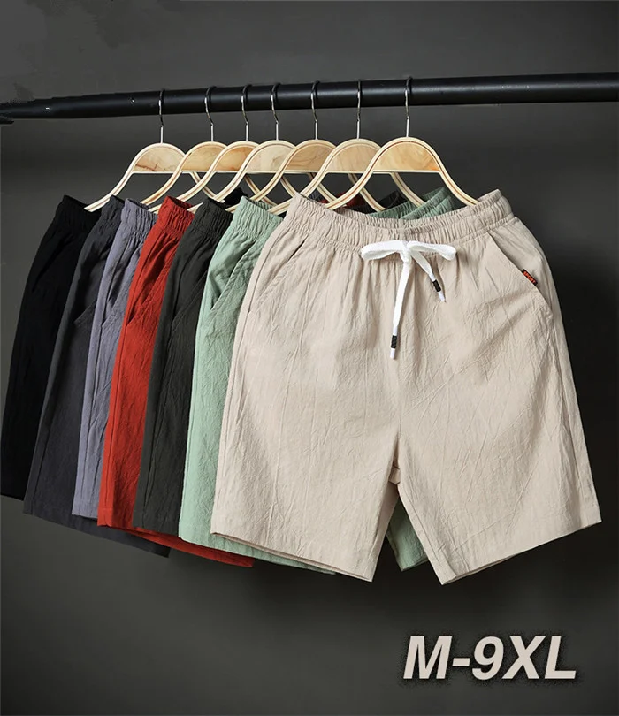 2021 Shorts Summer Men Loose Stretched Cortos Black Khaki Blue Thin Cotton Man Plus Size 6XL 7XL 8XL 9XL Oversized Beach Short
2021 Shorts Summer Men Loose Stretched Cortos Black Khaki Blue Thin Cotton Man Plus Size 6XL 7XL 8XL 9XL Oversized Beach Short