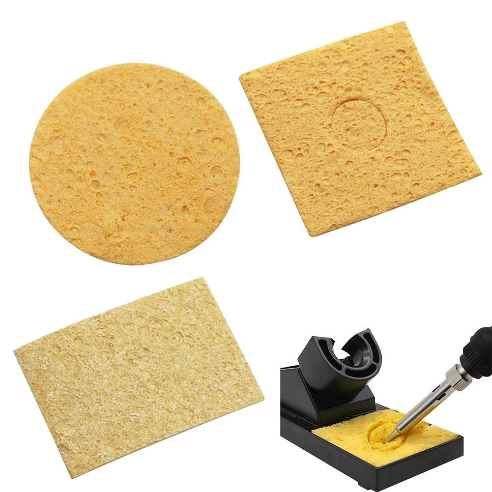 10pcs Yellow Sponges for Soldering Iron Tips Cleaning Ideal Replacements for Old Sponges Suitable for Welding Time
10pcs Yellow Sponges for Soldering Iron Tips Cleaning Ideal Replacements for Old Sponges Suitable for Welding Time
