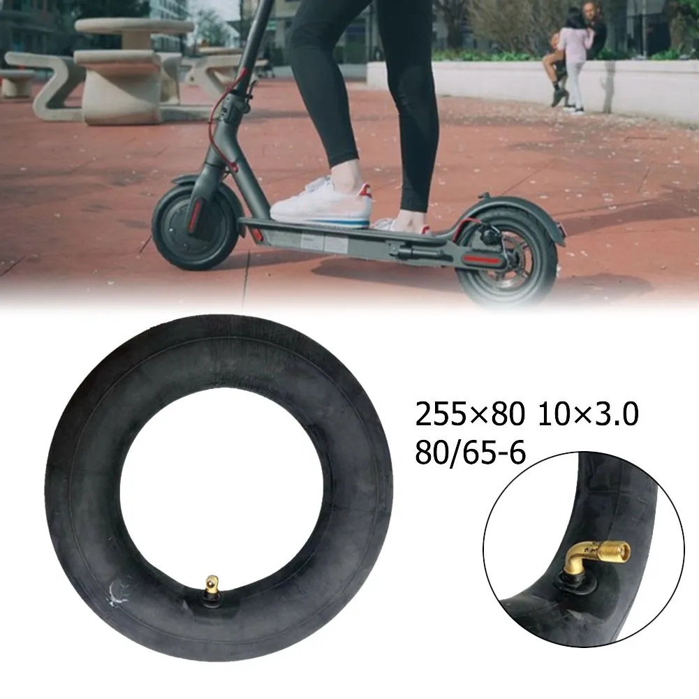 10 Inch 255x80/10X3 (80/65-6) Thickened Tire Inner Tube Rubber Scooter Tubes For ZERO Electric Scooter Inner Tube Parts
10 Inch 255x80/10X3 (80/65-6) Thickened Tire Inner Tube Rubber Scooter Tubes For ZERO Electric Scooter Inner Tube Parts