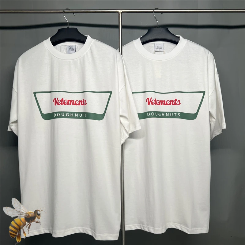 Vetements Happy T-shirt Men Women Double Graphic Logo Printed Oversized Tops VTM T Shirts
Vetements Happy T-shirt Men Women Double Graphic Logo Printed Oversized Tops VTM T Shirts