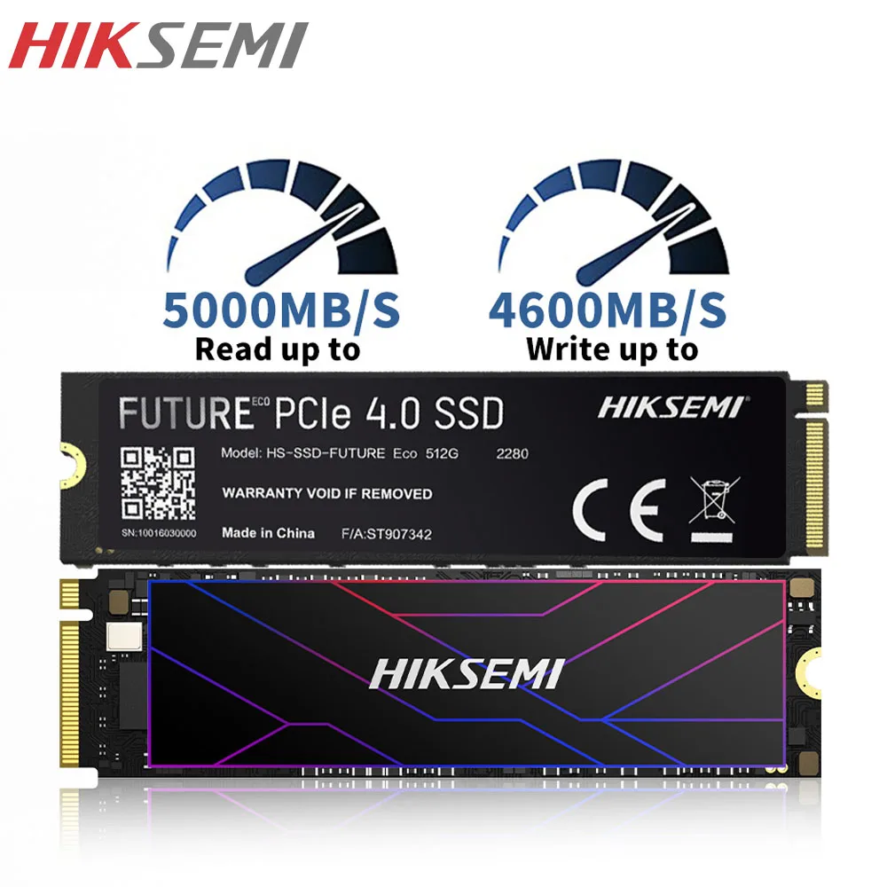 Внутренний твердотельный накопитель HIKSEMI 1tbSSD, 512 ГБ SSD M2 NVMe PCIe 4,0 X4 M.2 2280 NVMe для PS5
Внутренний твердотельный накопитель HIKSEMI 1tbSSD, 512 ГБ SSD M2 NVMe PCIe 4,0 X4 M.2 2280 NVMe для PS5