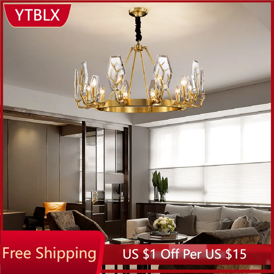 Modern Golden Antlers Pendant Lamp Indoor Luxury Decor Crystal Hanging Lamp Living Room Dining Table Bedroom High-end Chandelier
Modern Golden Antlers Pendant Lamp Indoor Luxury Decor Crystal Hanging Lamp Living Room Dining Table Bedroom High-end Chandelier