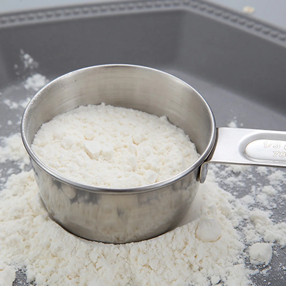 Graduated Measuring Cups Stainless Steel Thickened Material 4PCS Set Baking Convenient For Storage Four Capacities
Graduated Measuring Cups Stainless Steel Thickened Material 4PCS Set Baking Convenient For Storage Four Capacities