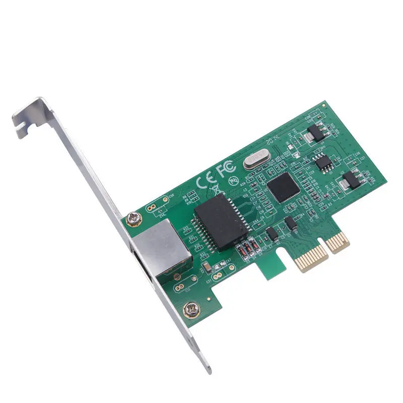 

10M/100M/1000Mbps Gigabit Ethernet PCI Express Network Card RJ45 LAN Adapter PCIe Converter for Desktop PC RTL8111E