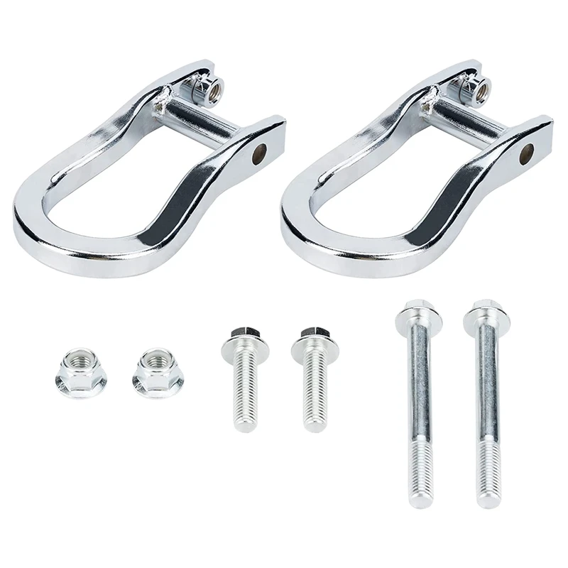 (2Pcs,Silver) Front Bumper Auto Parts Tow Hook Shackles for Chevy Silverado GMC Sierra 1500 2007-2018 Silverado 84192871
(2Pcs,Silver) Front Bumper Auto Parts Tow Hook Shackles for Chevy Silverado GMC Sierra 1500 2007-2018 Silverado 84192871