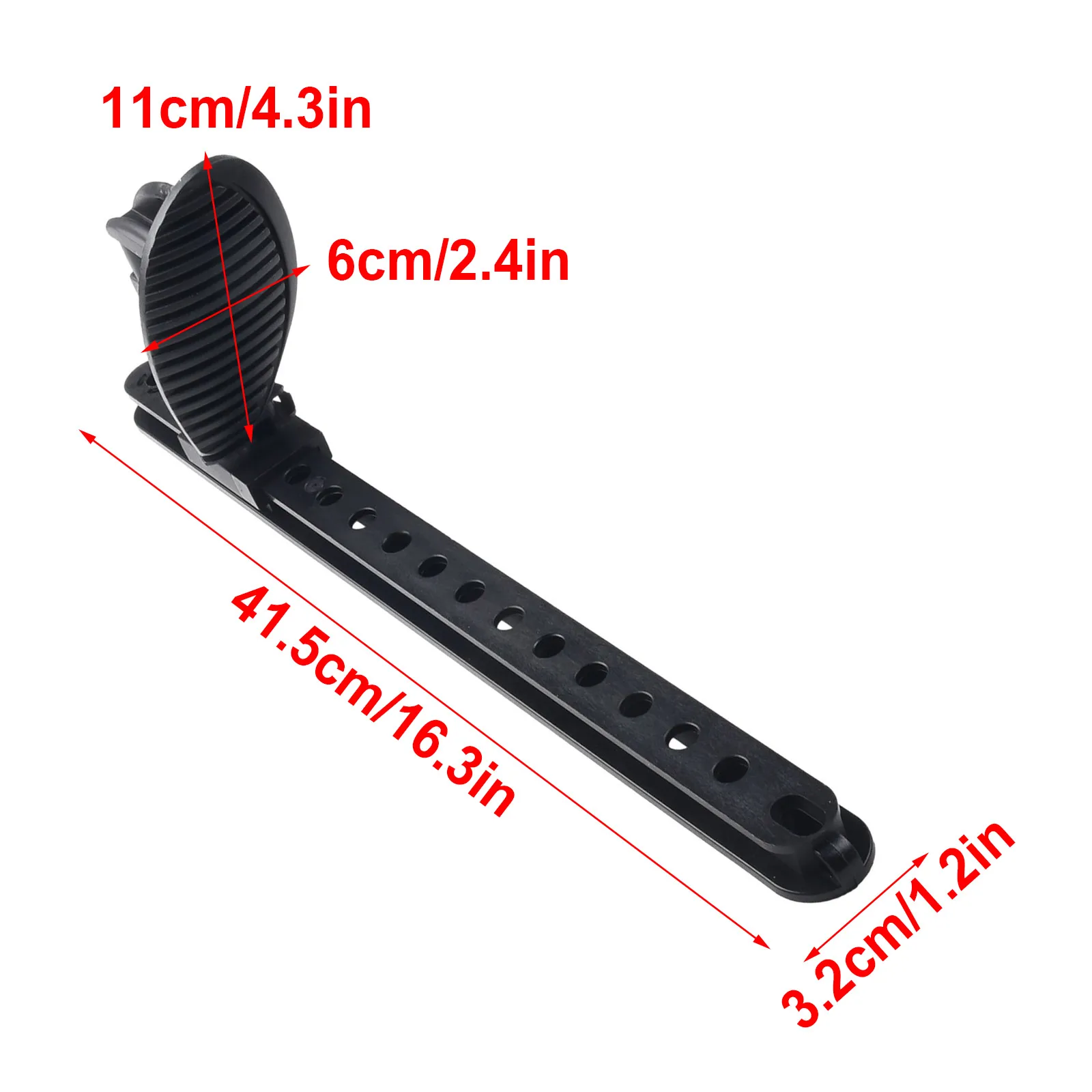Brace Pedal Foot 1pair 41.5 Cm / 16.3 Inches Accessories Adjustable Canoe High Quality Kayak Locking Ship Plastic
Brace Pedal Foot 1pair 41.5 Cm / 16.3 Inches Accessories Adjustable Canoe High Quality Kayak Locking Ship Plastic