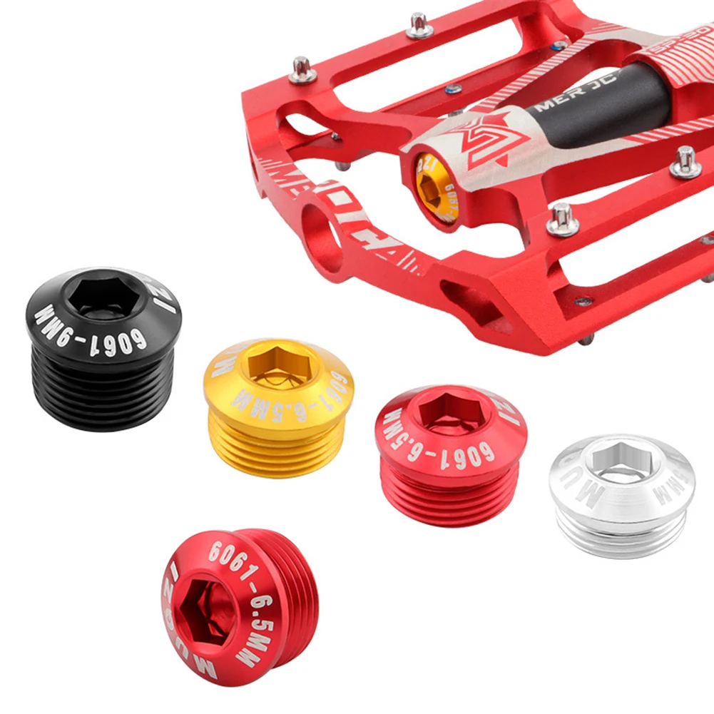 2pcs Bike Pedal Cover Bicycle Pedal Cap Dust-Proof Repair Parts M14xP1.0 Aluminum Alloy Shaft Locking Screw Dust-proof Accessory
2pcs Bike Pedal Cover Bicycle Pedal Cap Dust-Proof Repair Parts M14xP1.0 Aluminum Alloy Shaft Locking Screw Dust-proof Accessory