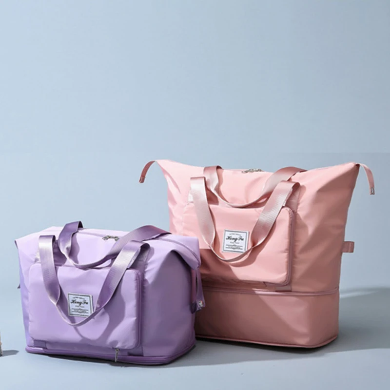 New Trendy Large Capacity Folding Travel Bags Women Korea Simple Waterproof Shoulder Handbags Men Gym Yoga Sport Casual
New Trendy Large Capacity Folding Travel Bags Women Korea Simple Waterproof Shoulder Handbags Men Gym Yoga Sport Casual