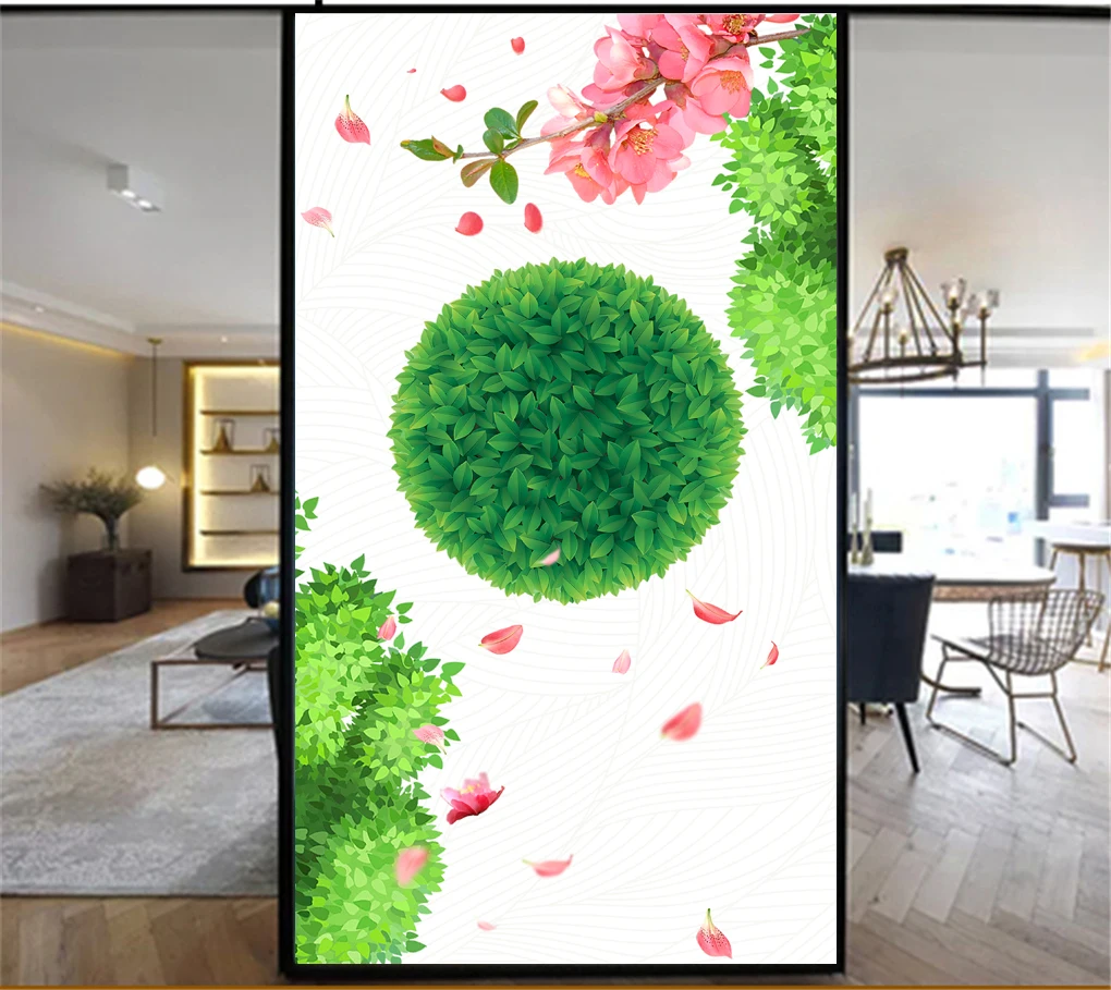 Privacy Windows Film Decorative Plant Flower Stained Glass Window Stickers No Glue Static Cling Frosted Windows Film 86
Privacy Windows Film Decorative Plant Flower Stained Glass Window Stickers No Glue Static Cling Frosted Windows Film 86